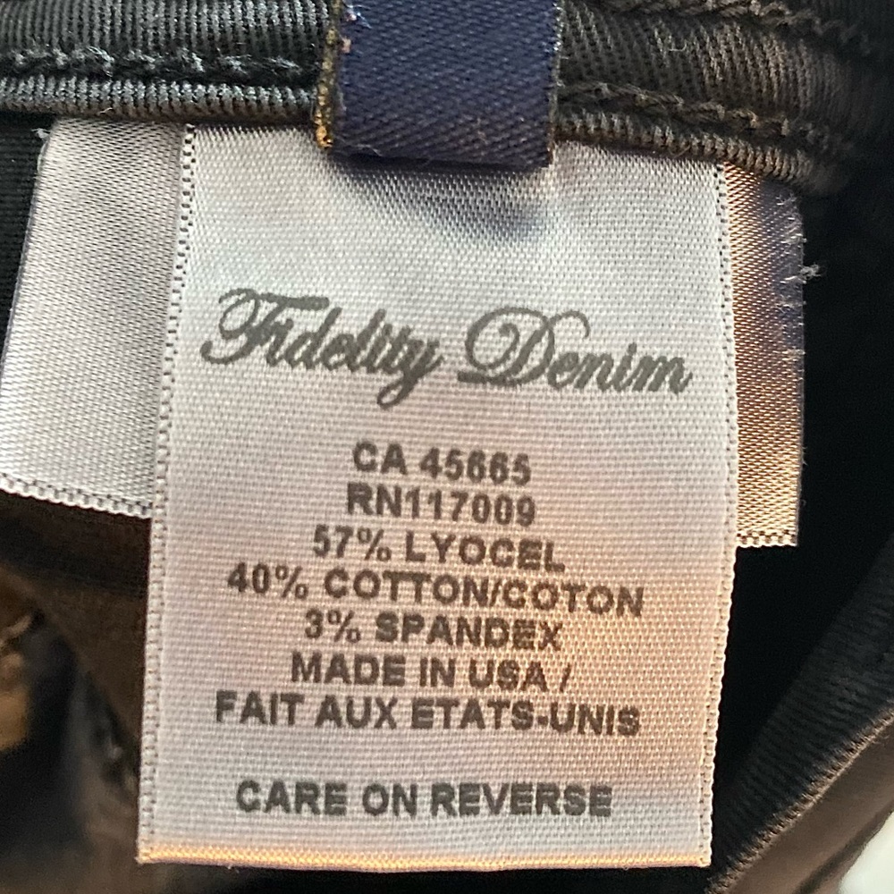 Fidelity Denim Panther Cargo